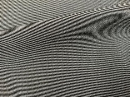 平和屋着物●伝統工芸師　服部光擴　江戸小紋　万筋　百入茶色×灰黄緑色　正絹　逸品　AABG9080ph