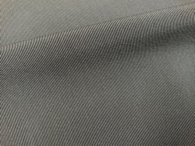 平和屋着物●伝統工芸師　服部光擴　江戸小紋　万筋　百入茶色×灰黄緑色　正絹　逸品　AABG9080ph