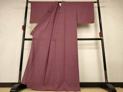 平和屋着物＊夏物 色無地 絽 紅檜皮色 正絹 逸品 未使用 AABG9101jd