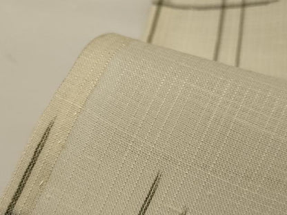 平和屋着物＊夏物 紗紬 井桁絣 正絹 逸品 AABG9139jd