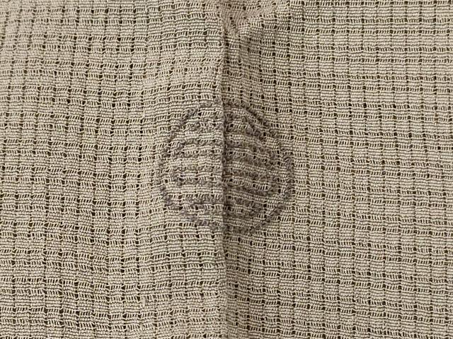 平和屋着物＊夏物 訪問着 紗 刺繍 色紙草花文 正絹 逸品 AABG9174jd