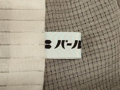 平和屋着物＊夏物 訪問着 紗 刺繍 色紙草花文 正絹 逸品 AABG9174jd