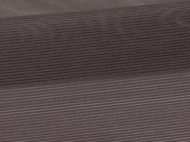 平和屋着物＊夏物　色無地　絽　黒紅色　洗える着物　AABG9189jd