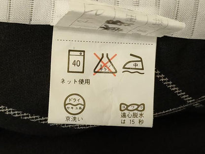 平和屋着物＊夏物 小紋 紗 草花文 洗える着物 AABG9190jd
