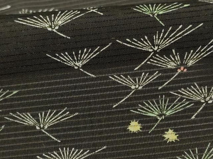 平和屋着物＊夏物 小紋 絽 松葉 洗える着物 AABG9201jd