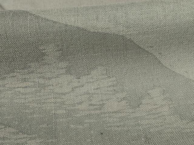 平和屋着物＊夏物 訪問着 紗 手描き 風景文 正絹 逸品 未使用 AABG9214jd