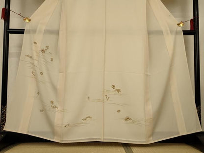 平和屋着物＊夏物 訪問着 絽 宝尽くし 金彩 正絹 逸品 AABG9232jd