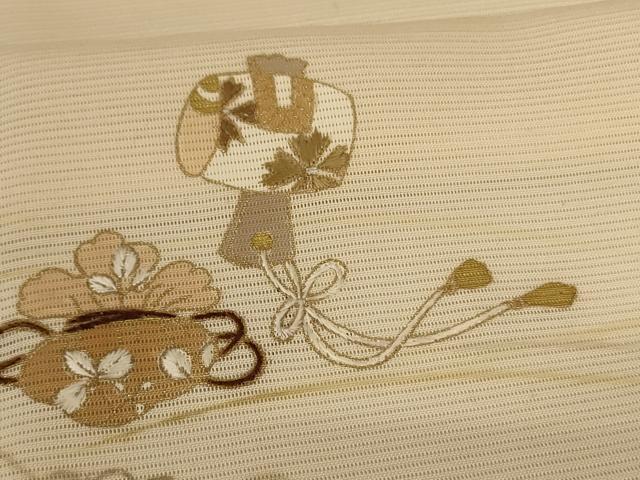 平和屋着物＊夏物 訪問着 絽 宝尽くし 金彩 正絹 逸品 AABG9232jd