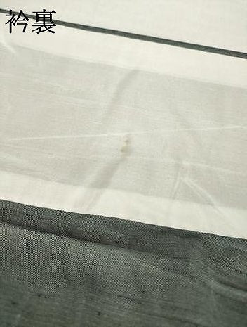 平和屋着物▽上質な紬 単衣 舞花文 正絹 逸品 AABG9249ck