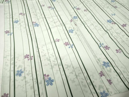 平和屋着物▽小紋 単衣 桜文 洗える着物 AABG9260ck