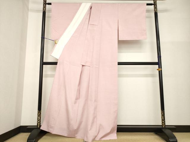 平和屋着物▽上質な色無地 単衣 虹色 正絹 逸品 AABG9264ck
