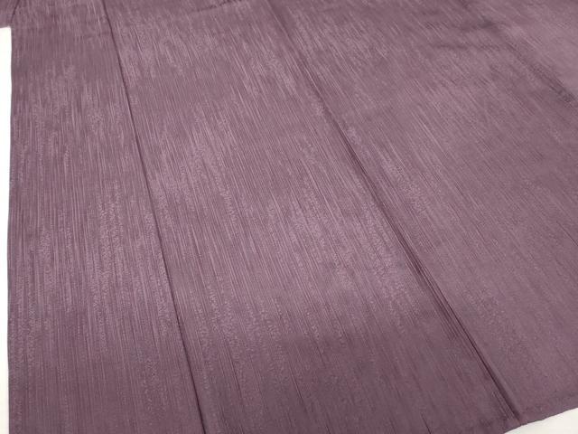 平和屋着物▽上質な色無地 単衣 濃色 正絹 逸品 AABG9265ck