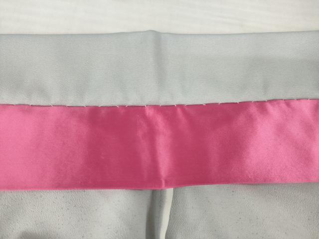 平和屋着物▽訪問着 単衣 枝花文 暈し染め 金彩 洗える着物 AABG9320ck