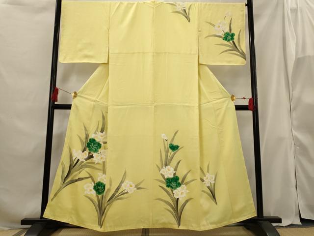 平和屋着物■訪問着 草花文 正絹 逸品 AABG9334st