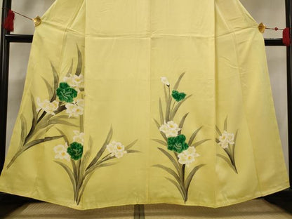 平和屋着物■訪問着 草花文 正絹 逸品 AABG9334st
