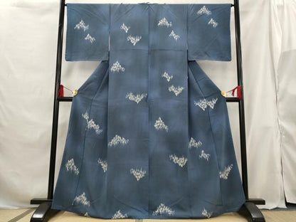 平和屋着物■上質な小紋 樹林文 正絹 逸品 AABG9339st