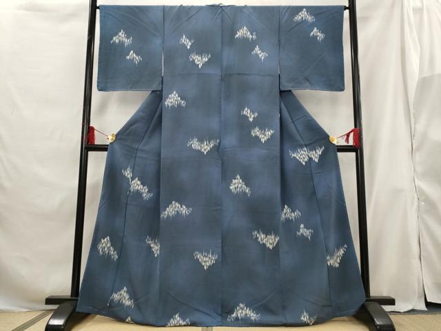 平和屋着物■上質な小紋 樹林文 正絹 逸品 AABG9339st