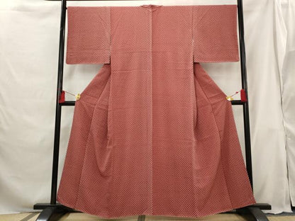 平和屋着物■上質な小紋 成り物 正絹 逸品 未使用 AABG9392st