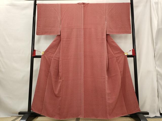 平和屋着物■上質な小紋 成り物 正絹 逸品 未使用 AABG9392st