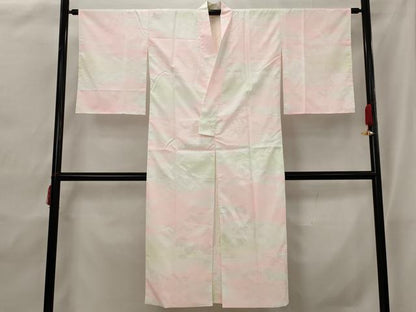 平和屋着物■長襦袢　袷　霞文　暈し染め　洗える着物　AABG9415st