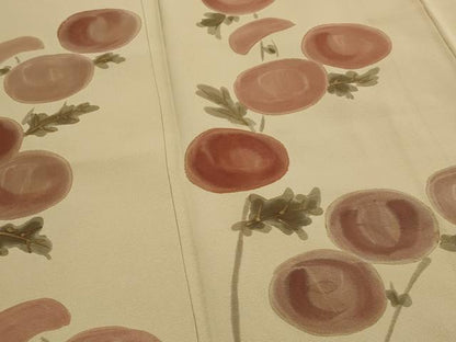 平和屋着物■訪問着 草花文 金彩 正絹 逸品 AABG9426st