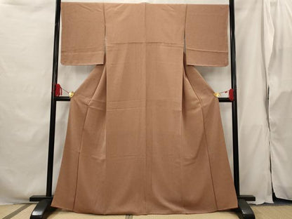 平和屋着物■上質な小紋 花づくし 正絹 逸品 未使用 AABG9465st