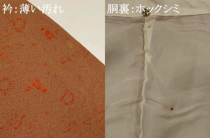 平和屋着物■上質な小紋 花づくし 正絹 逸品 未使用 AABG9465st