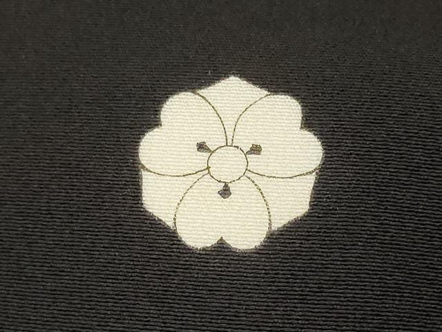 平和屋着物■豪華黒留袖 友禅 作家物 風景文 暈し染め 正絹 逸品 AABG9484st