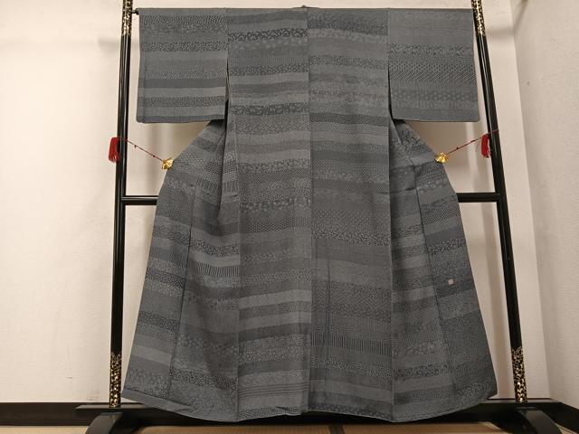 平和屋着物●江戸小紋　作家物　百柄　正絹　逸品　AABG9523ph