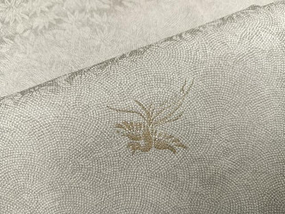 平和屋着物●上質な小紋　鳳凰　金糸　三越扱い　正絹　逸品　AABG9524ph