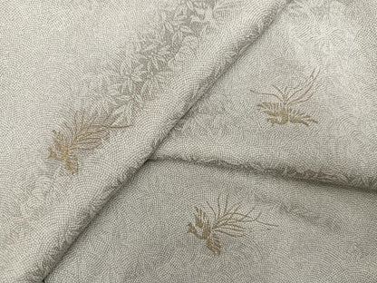 平和屋着物●上質な小紋　鳳凰　金糸　三越扱い　正絹　逸品　AABG9524ph