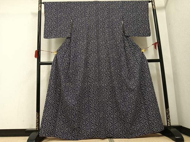 平和屋着物●洗える最高級着物　＜英＞はなぶさ謹製　小紋　花尽くし　AABG9527ph