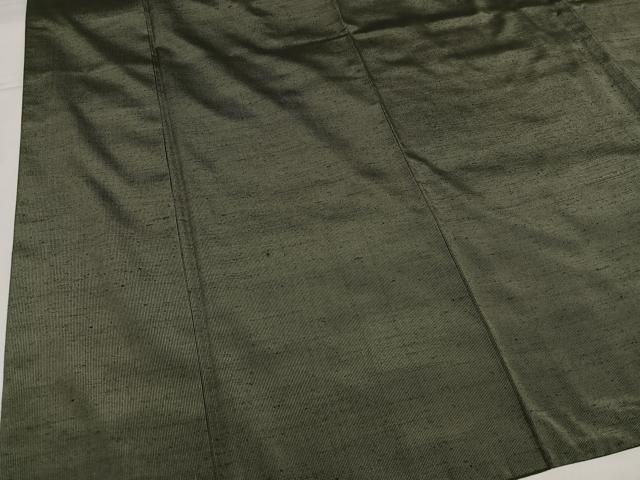 平和屋着物●上質な紬　縞　正絹　逸品　AABG9542ph