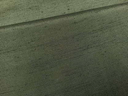 平和屋着物●上質な紬　縞　正絹　逸品　AABG9542ph