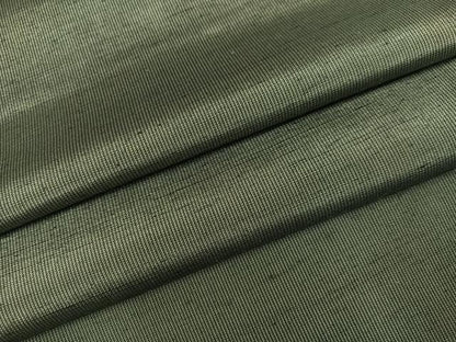 平和屋着物●上質な紬　縞　正絹　逸品　AABG9542ph