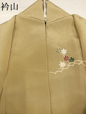 平和屋着物●訪問着　友禅　松竹梅エ霞流水草花文　鬼しぼ縮緬　正絹　逸品　AABG9555ph