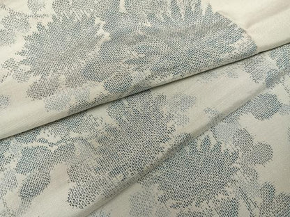 平和屋着物●上質な紬　枝花文　正絹　逸品　AABG9565ph