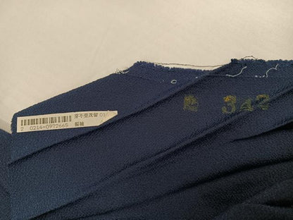 平和屋着物●豪華振袖　梅　鬼しぼ縮緬　上代45万　仮絵羽　逸品　未使用　AABG9569ph