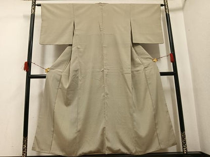 平和屋着物●江戸小紋　角通し　正絹　逸品　AABG9579ph