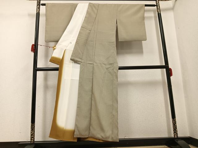 平和屋着物●江戸小紋　角通し　正絹　逸品　AABG9579ph