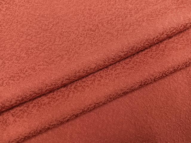 平和屋着物●上質な色無地　紅鳶色　正絹　逸品　AABG9593ph