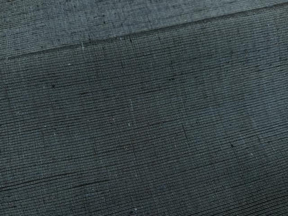 平和屋着物●男性　紬　色無地　鉄御納戸色　銀座せきね　正絹　逸品　未使用　AABG9597ph