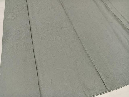 平和屋着物●上質な色無地　作家物　蕎麦切色　正絹　逸品　未使用　AABG9600ph