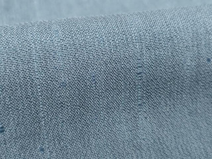 平和屋着物▽上質な紬 単衣 色無地 鉄御納戸色 正絹 逸品 AABG9601ck