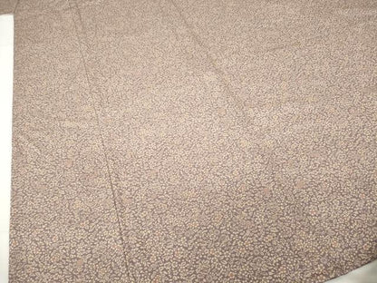 平和屋着物▽上質な小紋 単衣 小花文 正絹 逸品 AABG9609ck