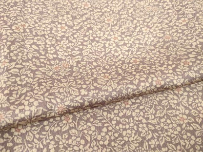 平和屋着物▽上質な小紋 単衣 小花文 正絹 逸品 AABG9609ck