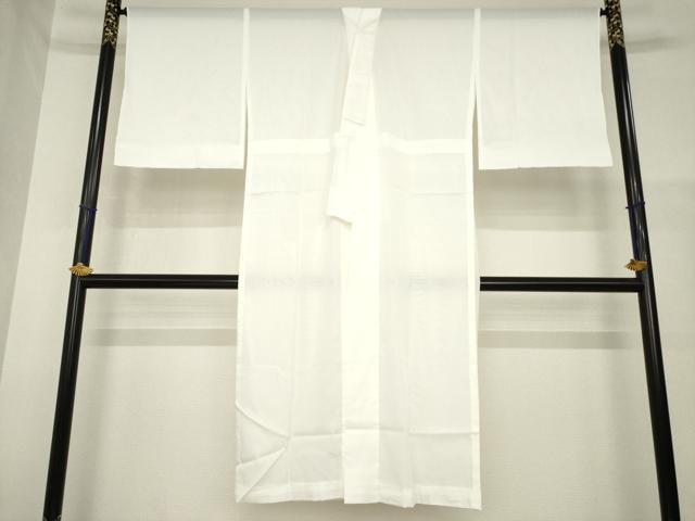 平和屋着物＊夏物 長襦袢 絽 白色 洗える着物 AABG9627ck