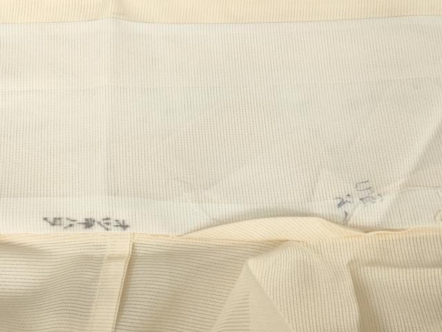 平和屋着物＊夏物 訪問着 絽 手描き 枝花文 洗える着物 AABG9633ck