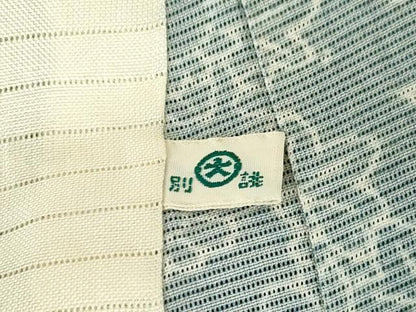 平和屋着物＊夏物 小紋 絽 流水花文 大丸扱い 正絹 逸品 AABG9640ck