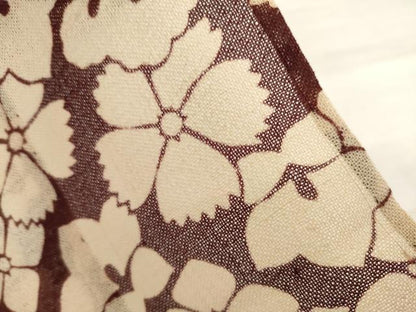 平和屋着物＊夏物 小紋 花尽くし 松 正絹 逸品 未使用 AABG9642ck